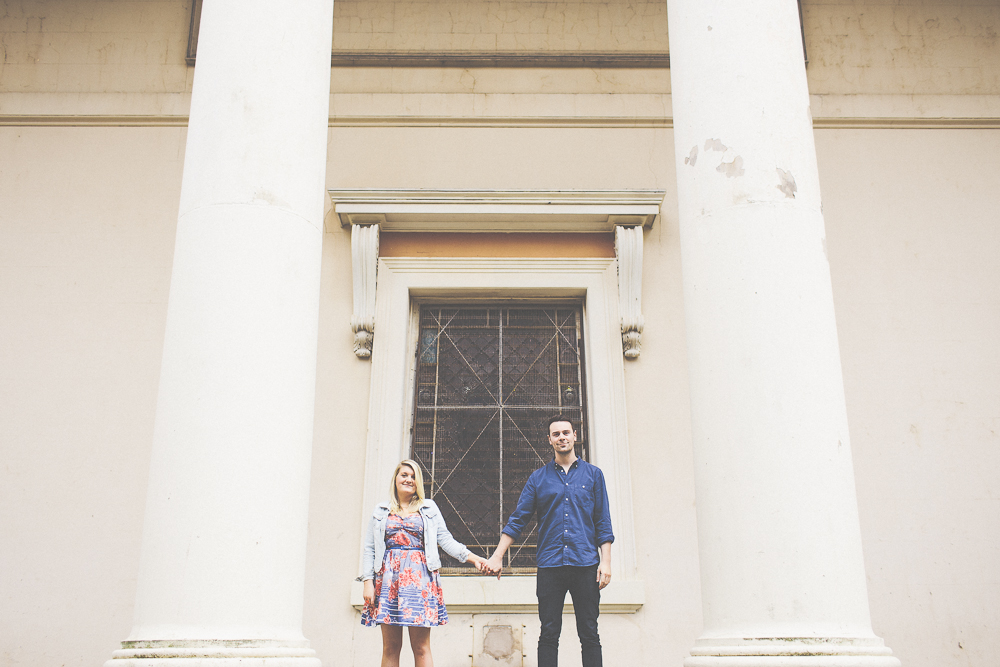 Danielle+George Liverpool Street Portrait Scuffins Photography 001