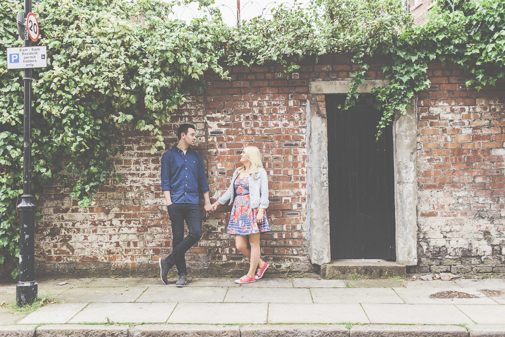 Danielle+George Liverpool Street Portrait Scuffins Photography 008