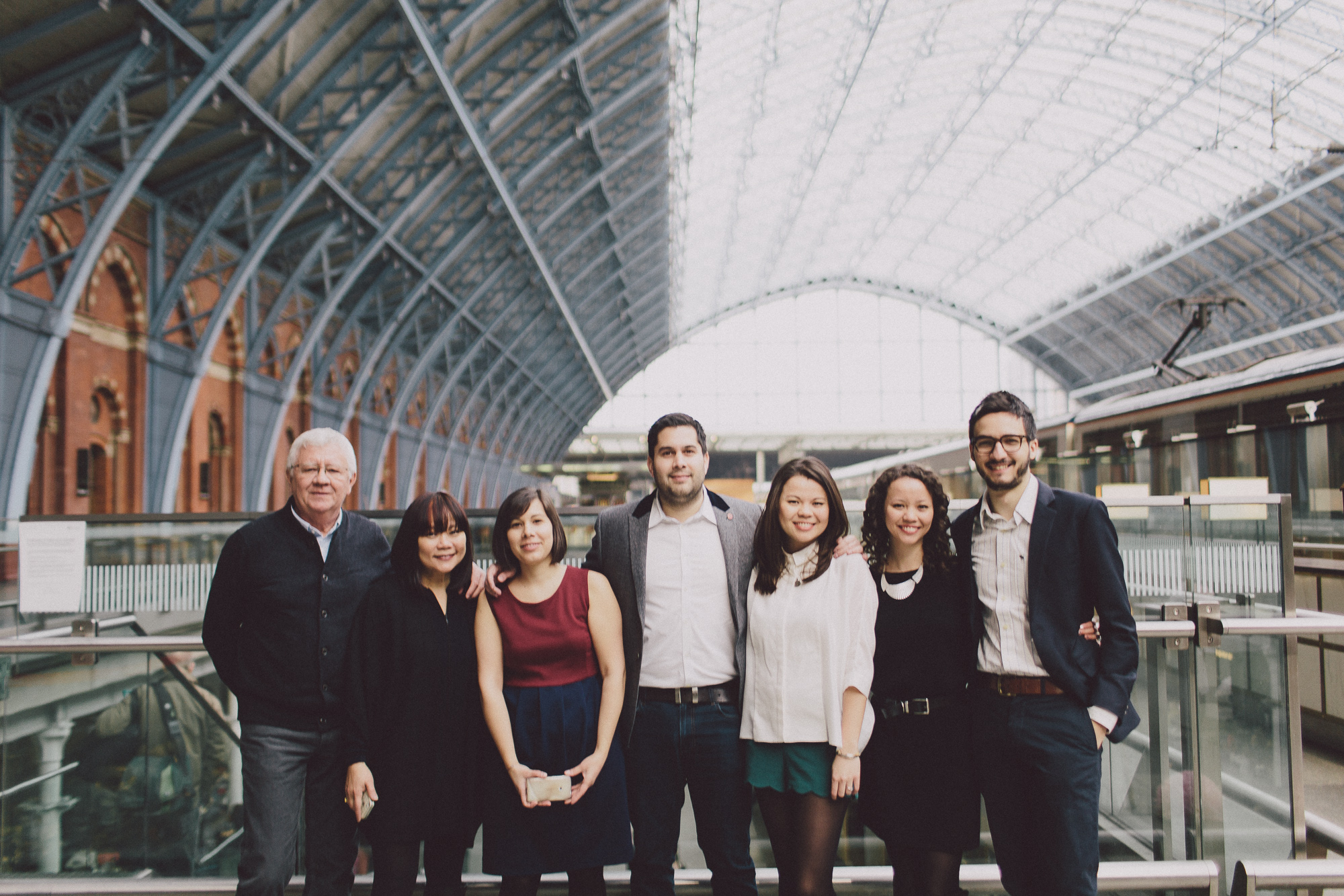 Relaxed Small St Pancras London Wedding Clem + Eric Scuffins Photography 023