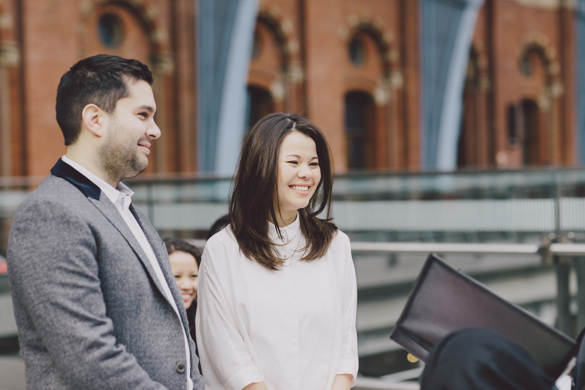 Relaxed Small St Pancras London Wedding Clem + Eric Scuffins Photography 026