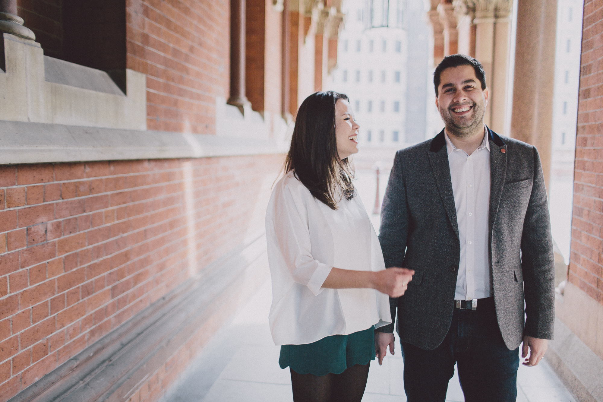 Relaxed Small St Pancras London Wedding Clem + Eric Scuffins Photography 043