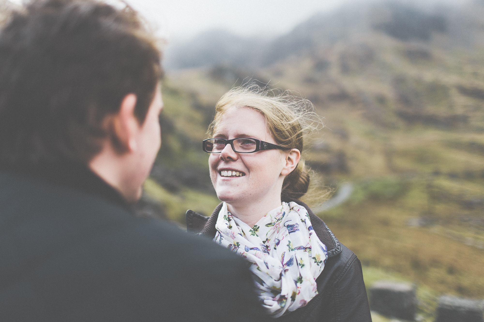 Wales Mountain Waterfall Engagement Mark + Amanda Scuffins Photography 007