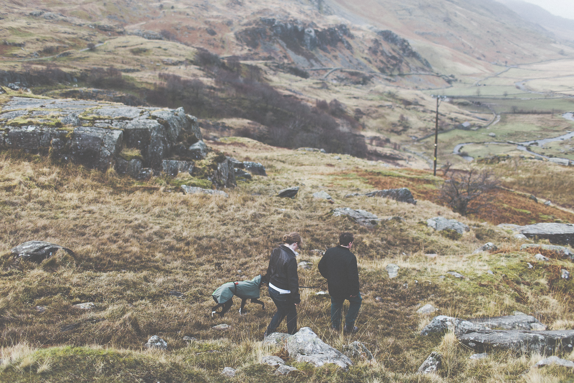 Wales Mountain Waterfall Engagement Mark + Amanda Scuffins Photography 011