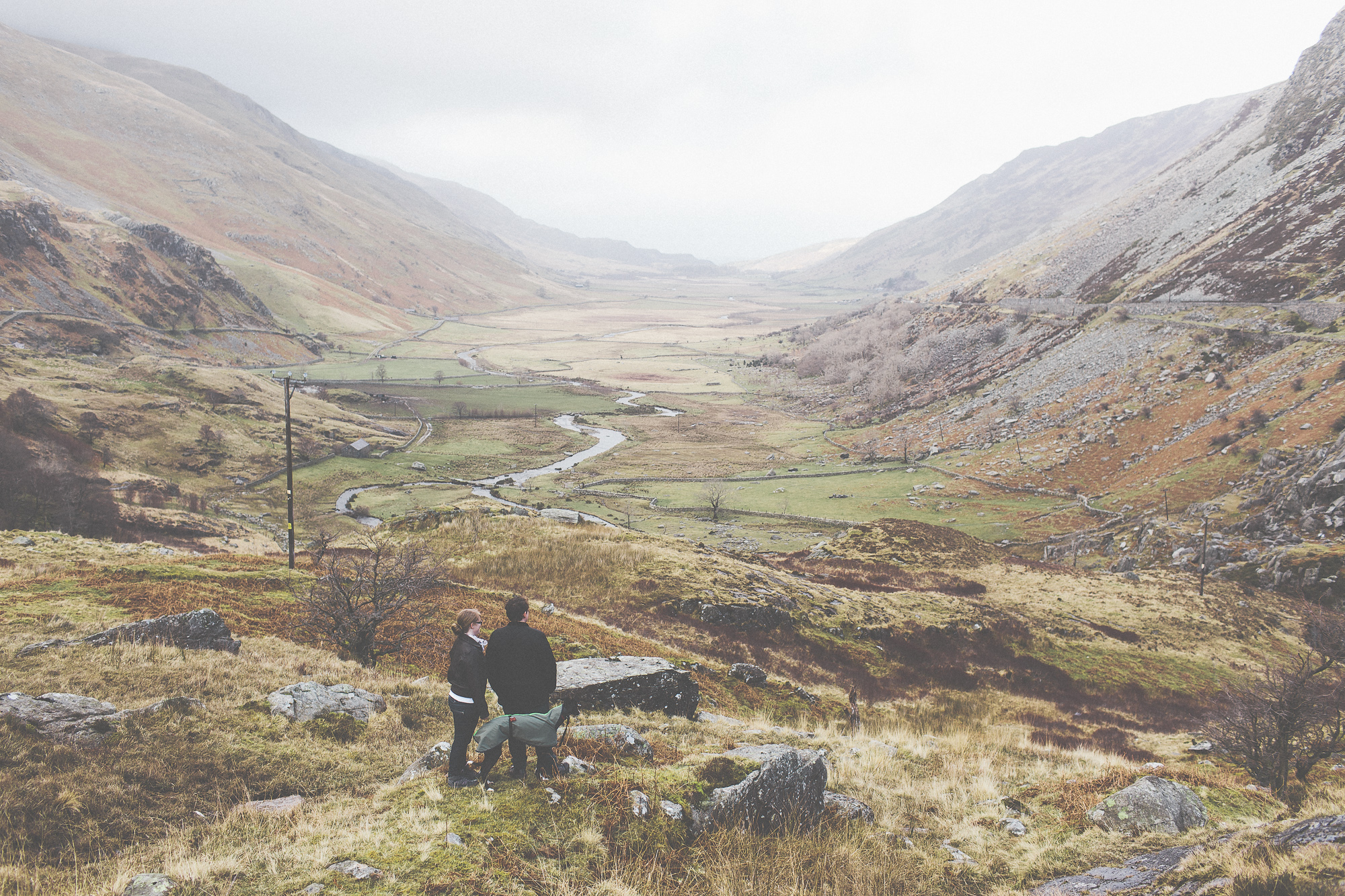 Wales Mountain Waterfall Engagement Mark + Amanda Scuffins Photography 012