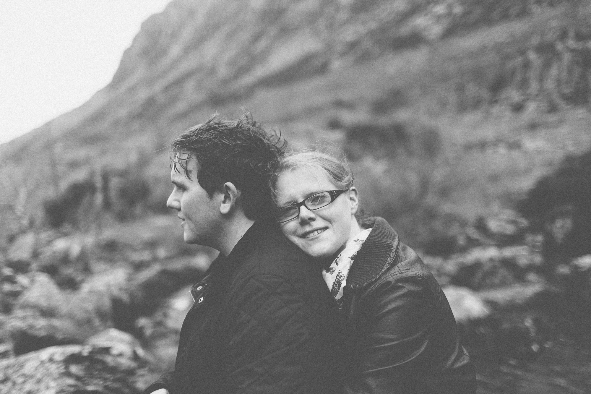 Wales Mountain Waterfall Engagement Mark + Amanda Scuffins Photography 024