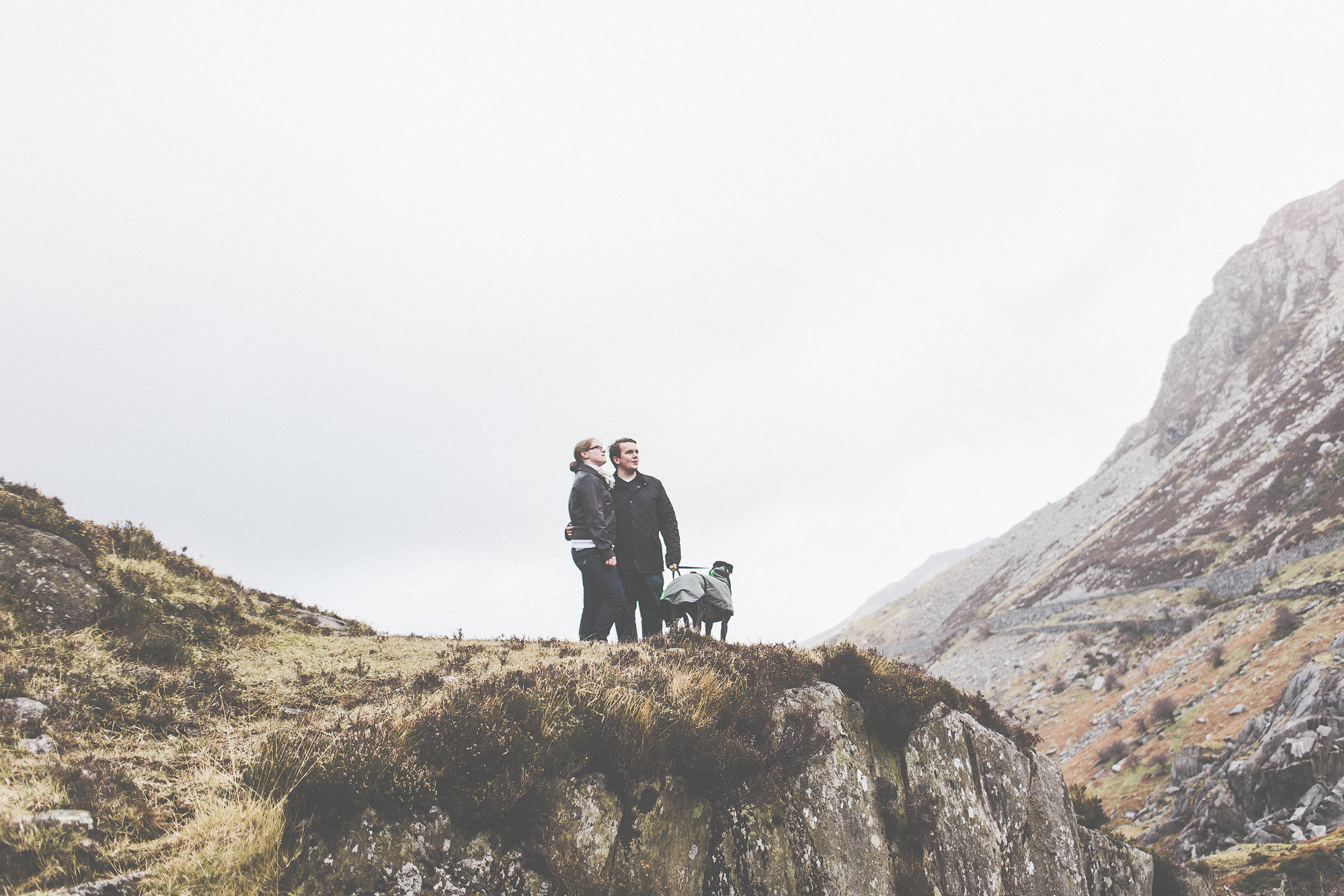 Wales Mountain Waterfall Engagement Mark + Amanda Scuffins Photography 028