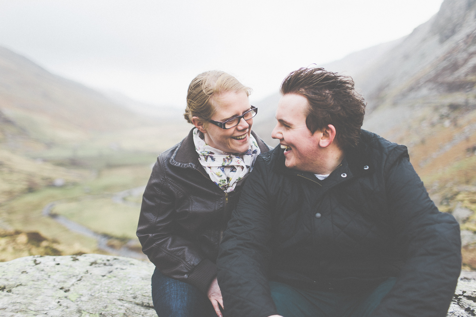 Wales Mountain Waterfall Engagement Mark + Amanda Scuffins Photography 032