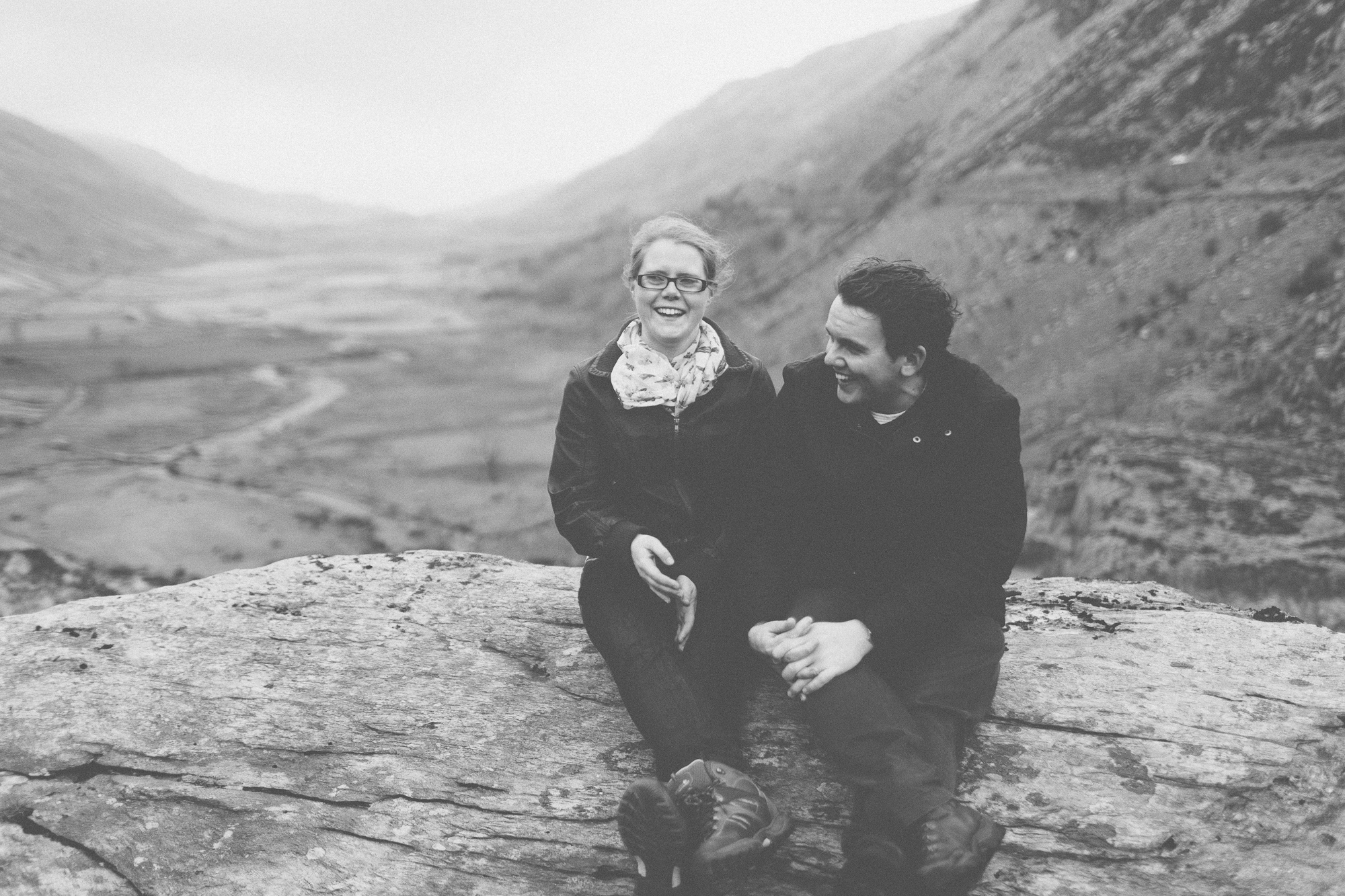 Wales Mountain Waterfall Engagement Mark + Amanda Scuffins Photography 034