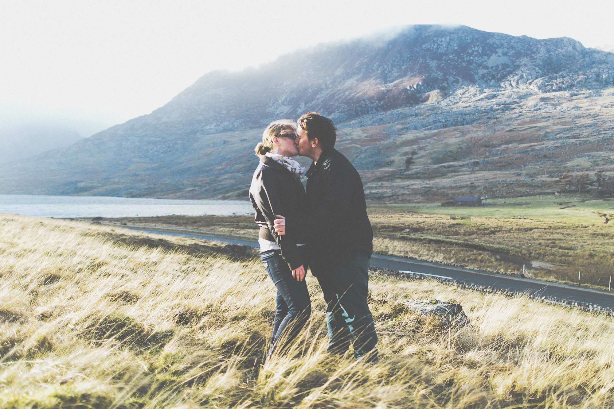 Wales Mountain Waterfall Engagement Mark + Amanda Scuffins Photography 045