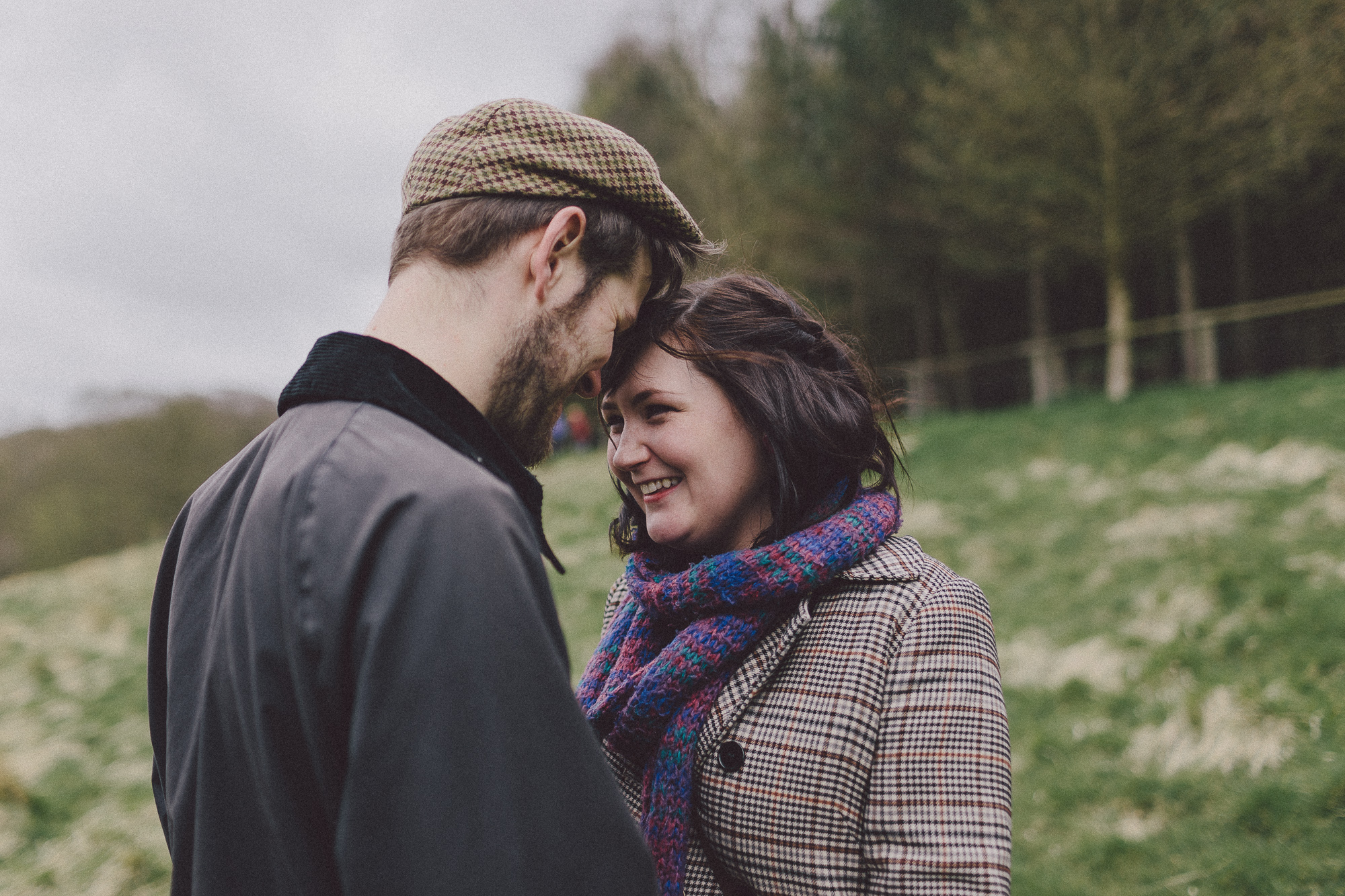 Yorkshire Countryside Dog Walking Engagement Dave + Vicky Scuffins Photography 021