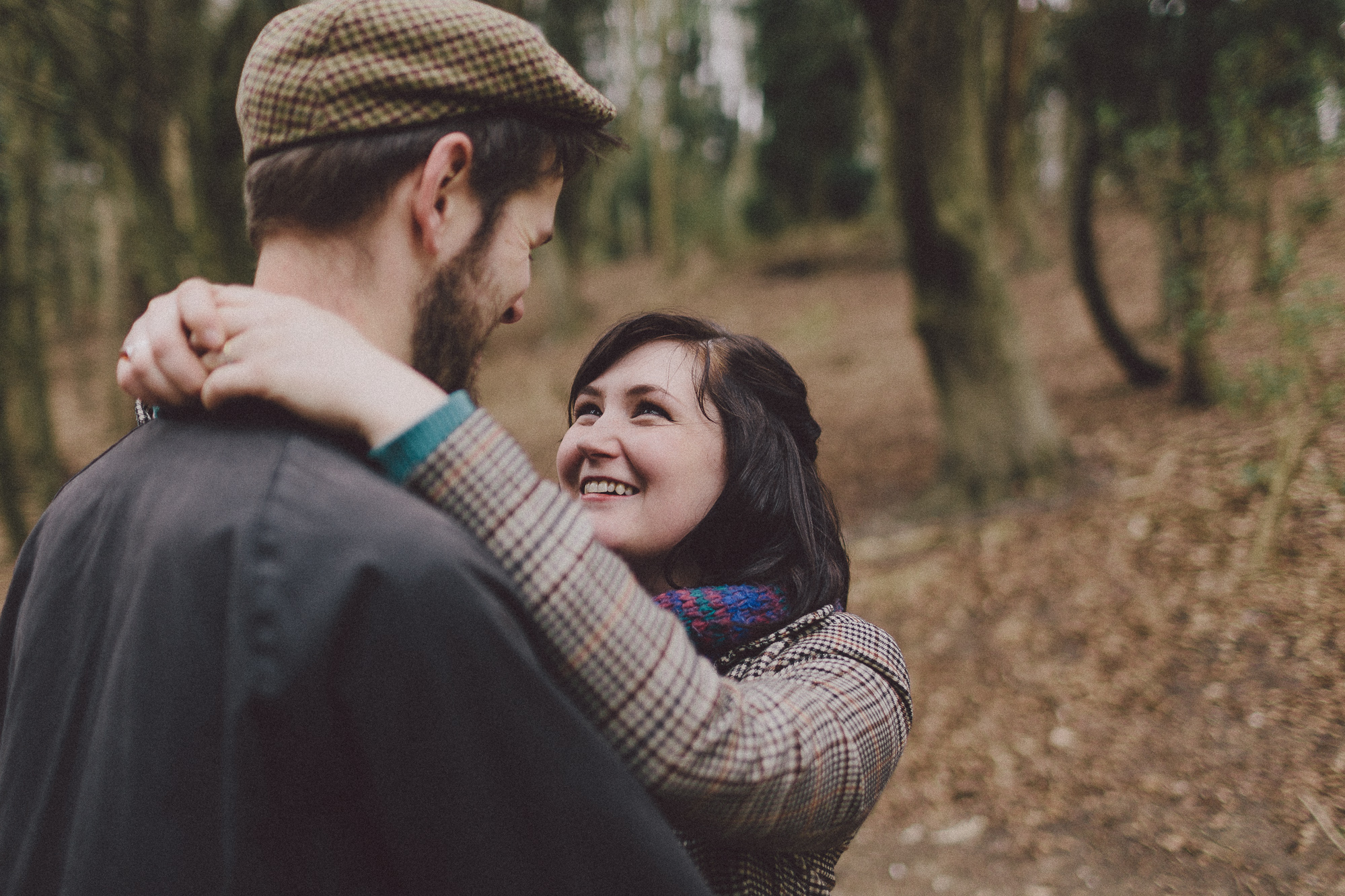 Yorkshire Countryside Dog Walking Engagement Dave + Vicky Scuffins Photography 028