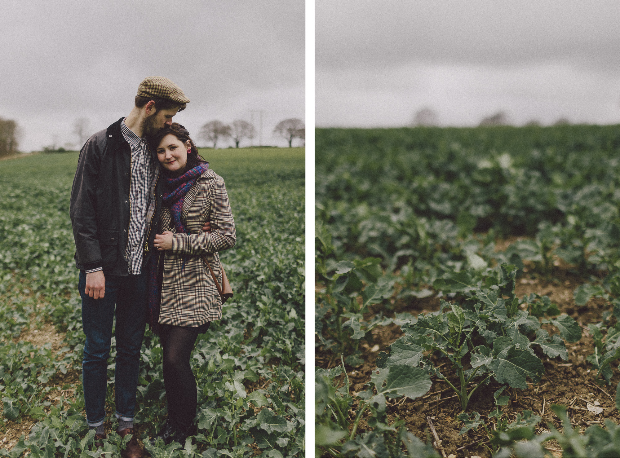 Yorkshire Countryside Dog Walking Engagement Dave + Vicky Scuffins Photography 032