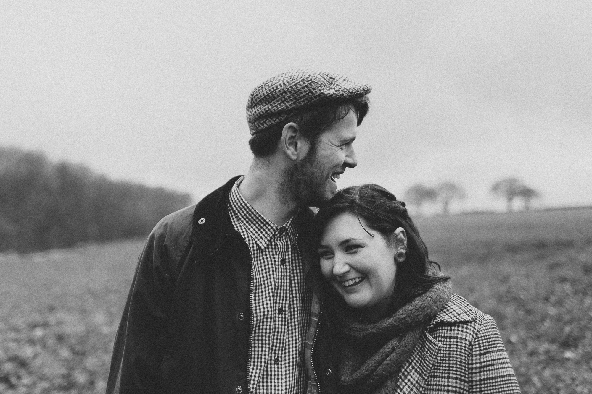 Yorkshire Countryside Dog Walking Engagement Dave + Vicky Scuffins Photography 033