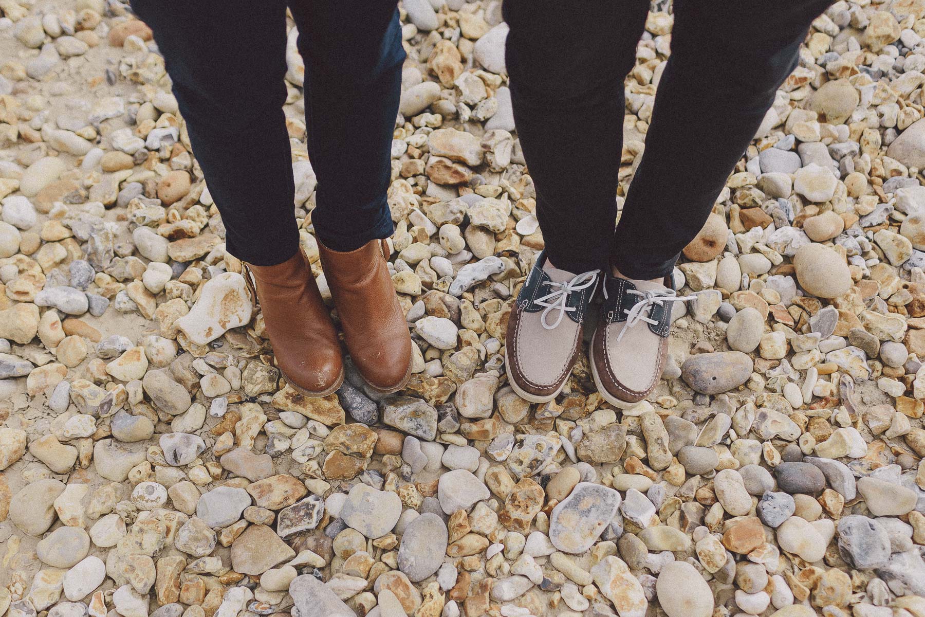 Faye+Dan Christchurch Devon Beach Engagement Photography Scuffins Photography 004